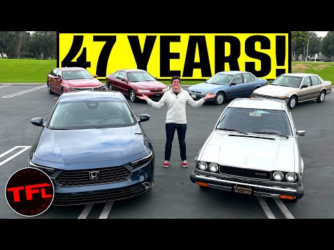 Old vs New: The Honda Accord Has Changed Over 47 Years, But There’s Something That Remains The Same!