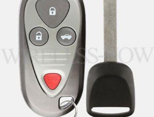 Acura TL Car Key Fob and Remote Programming Instructions