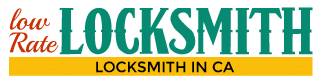 Low Rate Locksmith Company Logo