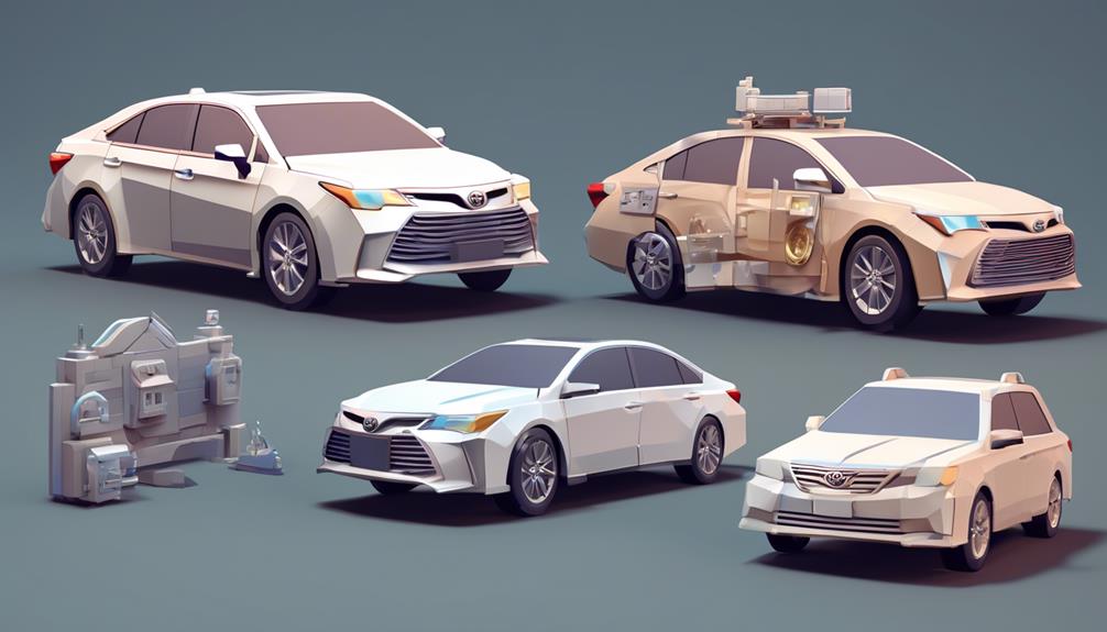 evolution of toyota avalon