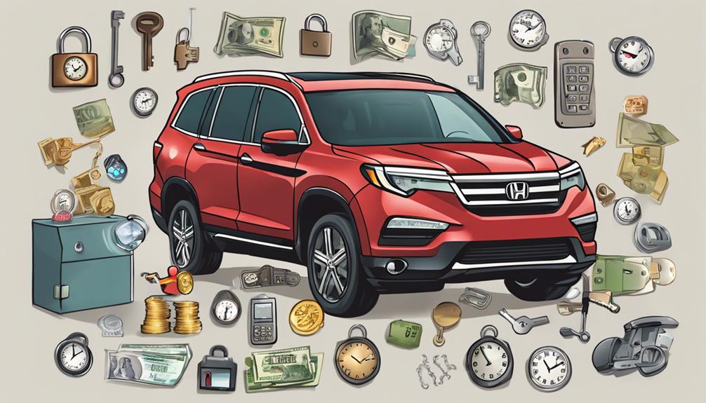 honda pilot key replacement
