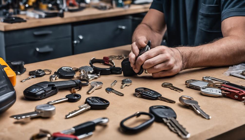 locksmith car key duplication