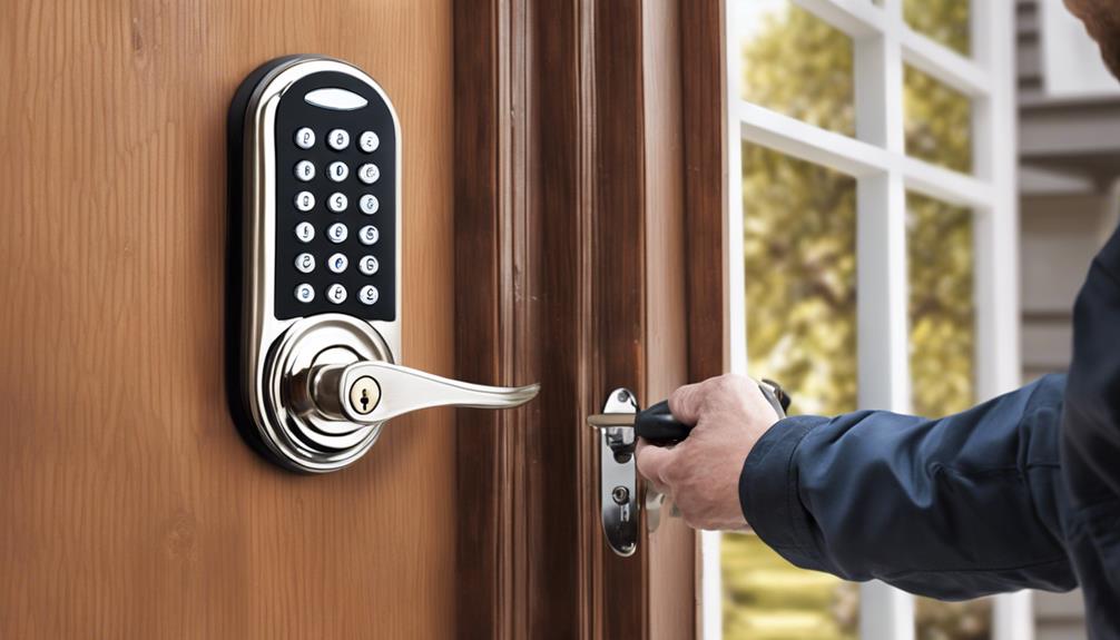locksmith installs keyless entry