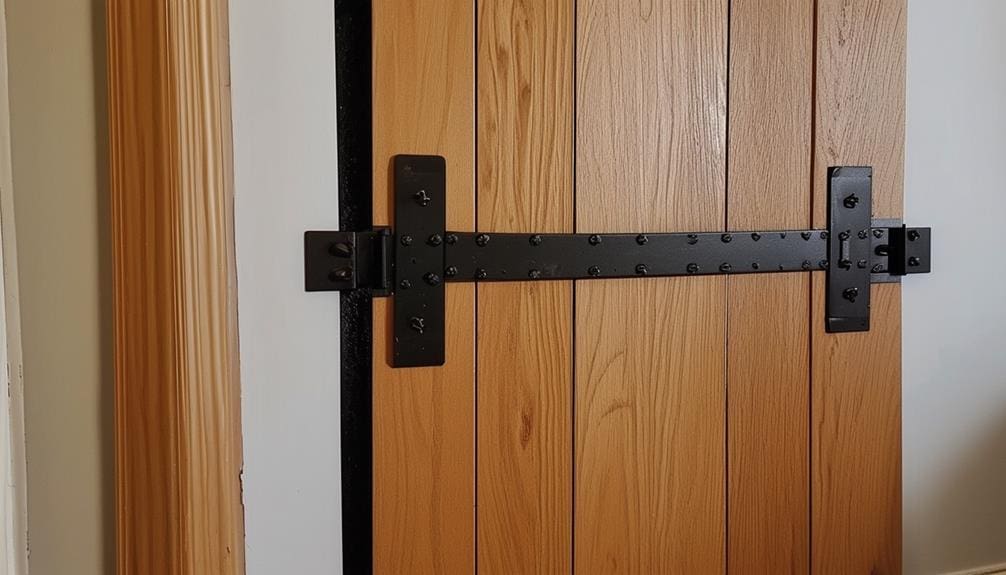 securing the room entrance