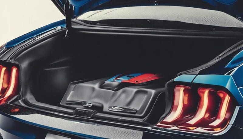 The Mysterious Allure Of A Mustang With Trunk Open More Than Just A Car Its A Statement
