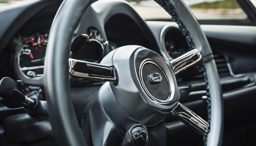 secure vehicle steering lock