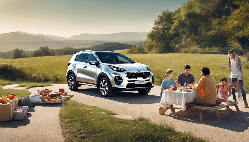 kia sportage safety features