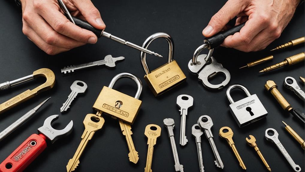 techniques for bypassing padlocks