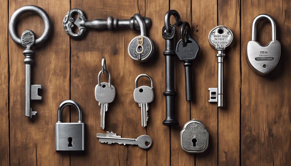 vintage to smart lock evolution