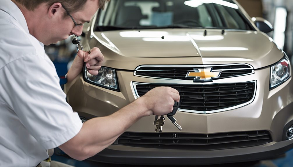 chevrolet cruze key duplication