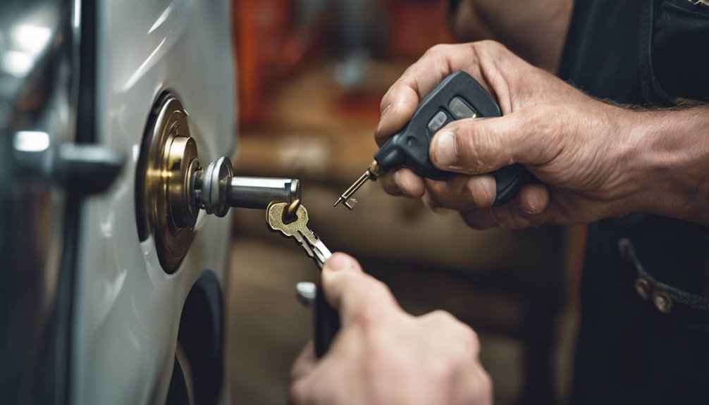 professional locksmith services offered