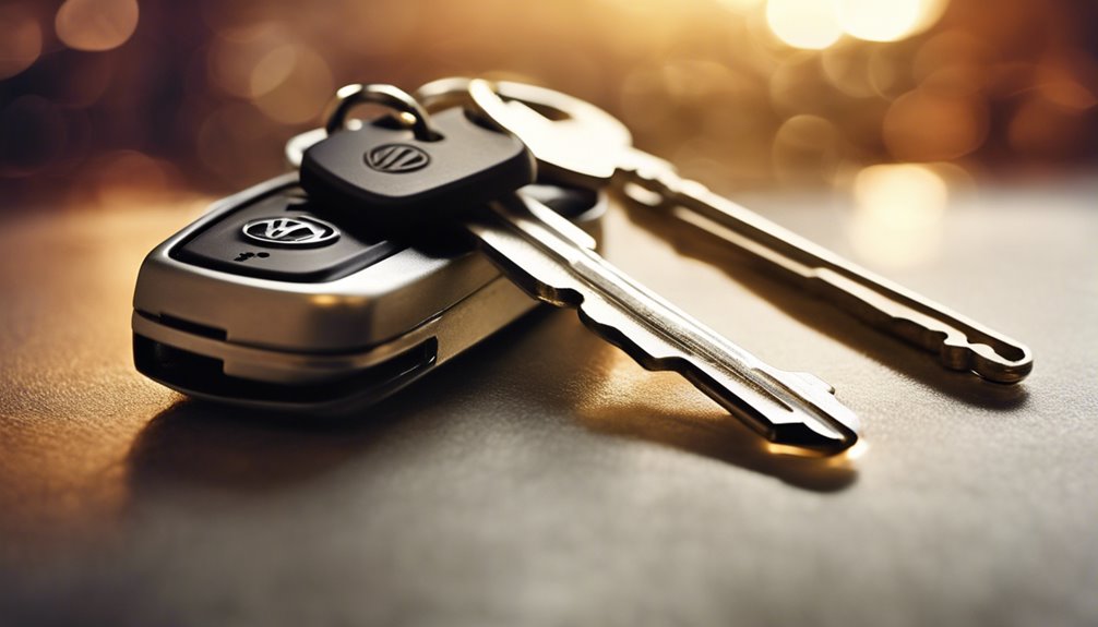 volkswagen key replacement options
