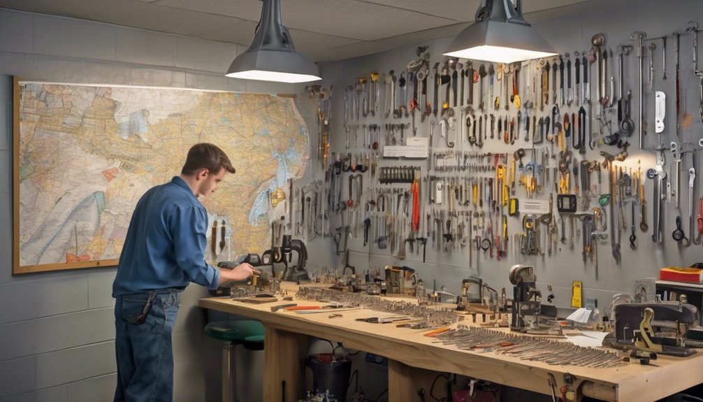 locksmith training acquisition steps