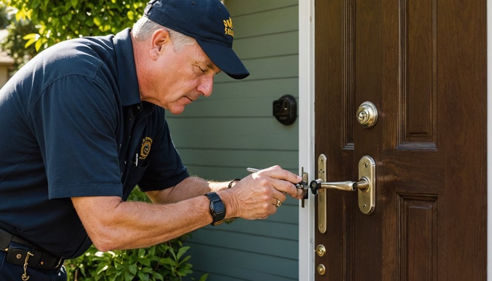 lock installation and security
